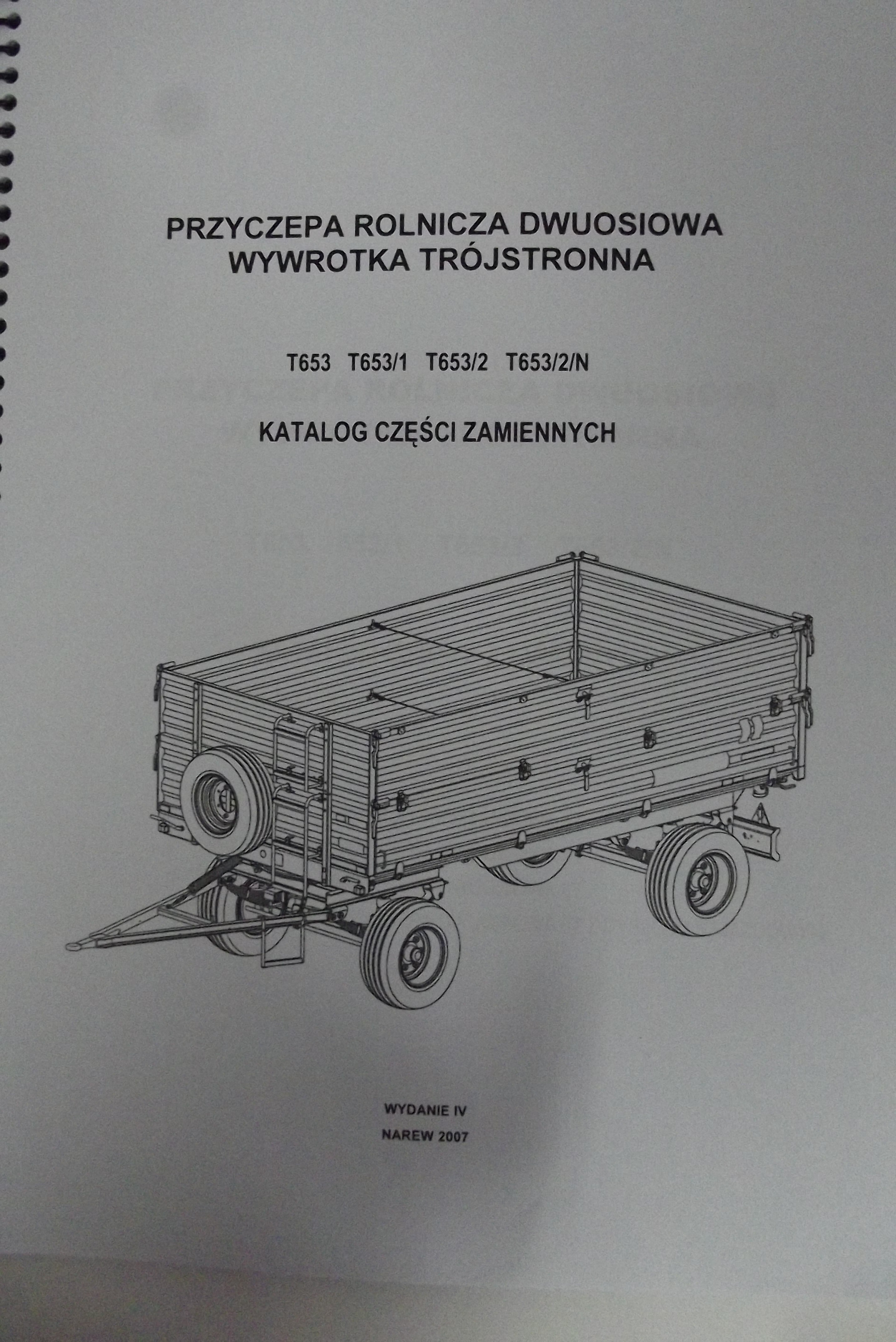 Katalog Pronar przyczepy,maszyny użytkowe,Instrukcje obsługi. — zdjęcie 2