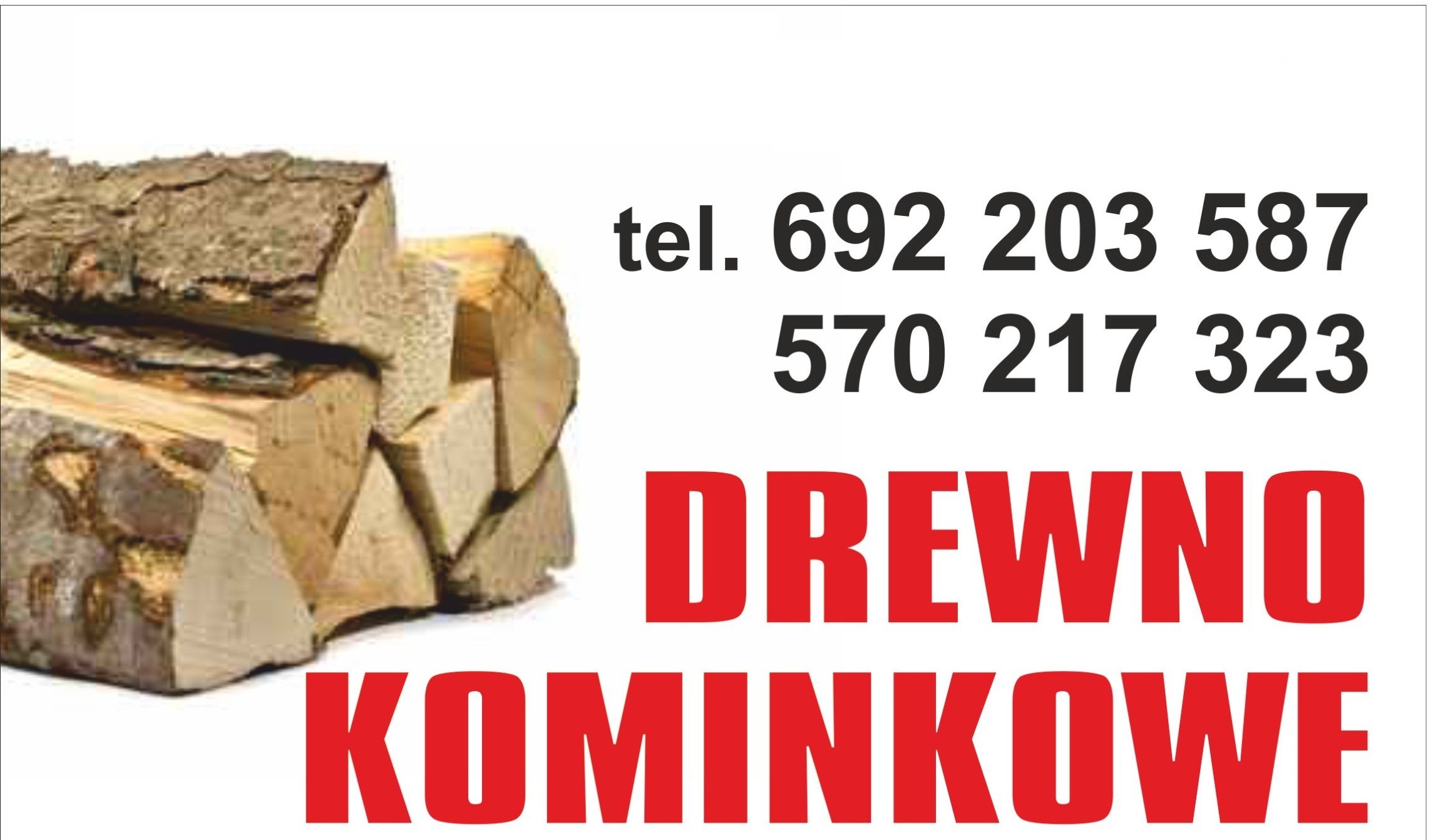 Drewno kominkowe opałowe Promocja Kraków — zdjęcie 1