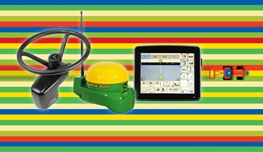 John Deere - Zestaw do prowadzenia równoległego - Autotrac Universal, 