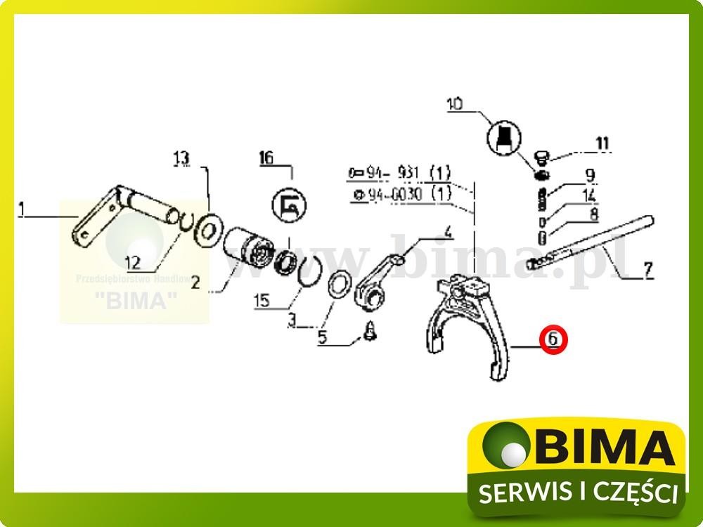 Używane widełki rewersu Renault CLAAS 95-14,,103-12 — zdjęcie 3