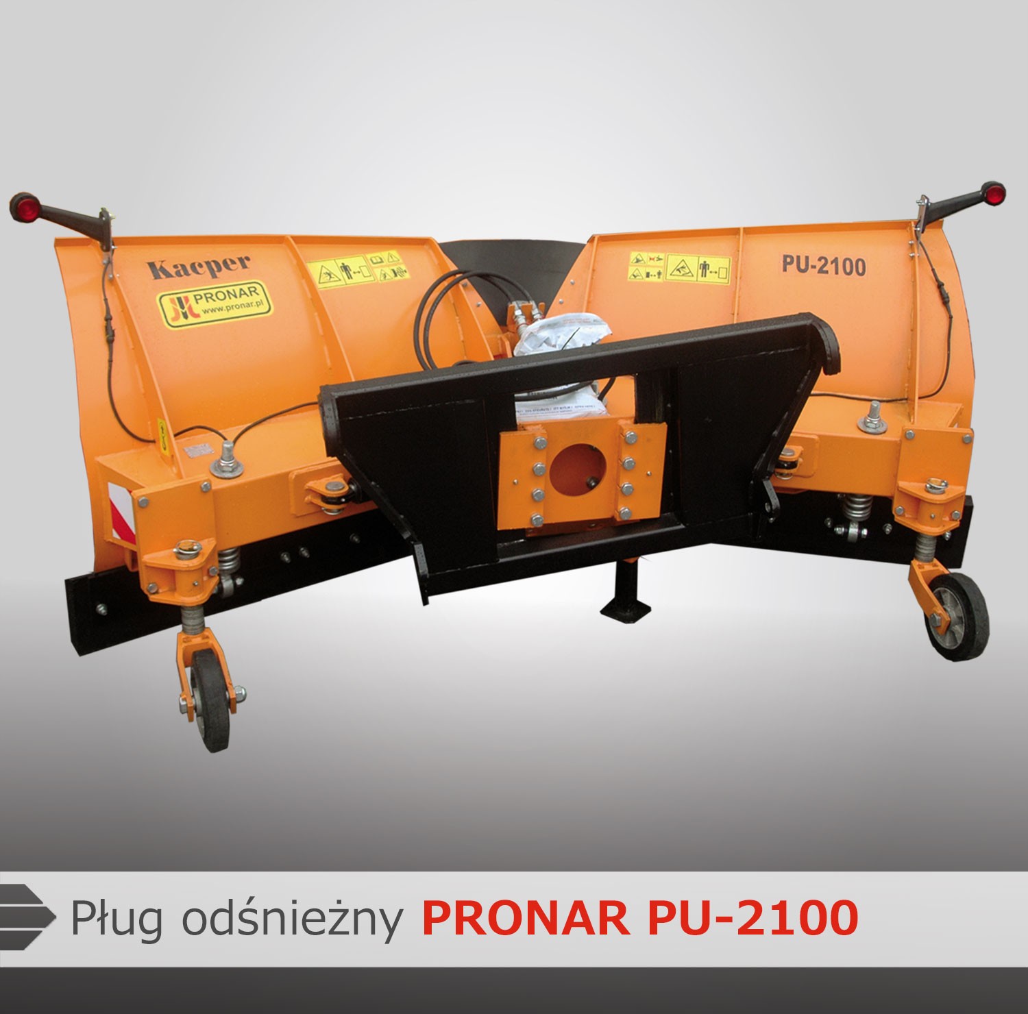 Pług odśnieżny PRONAR Kacper PU-1700 do odśnieżania — zdjęcie 2