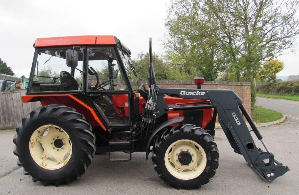 Ciągnik Zetor 534oZet + ładowacz czołowy — zdjęcie 1