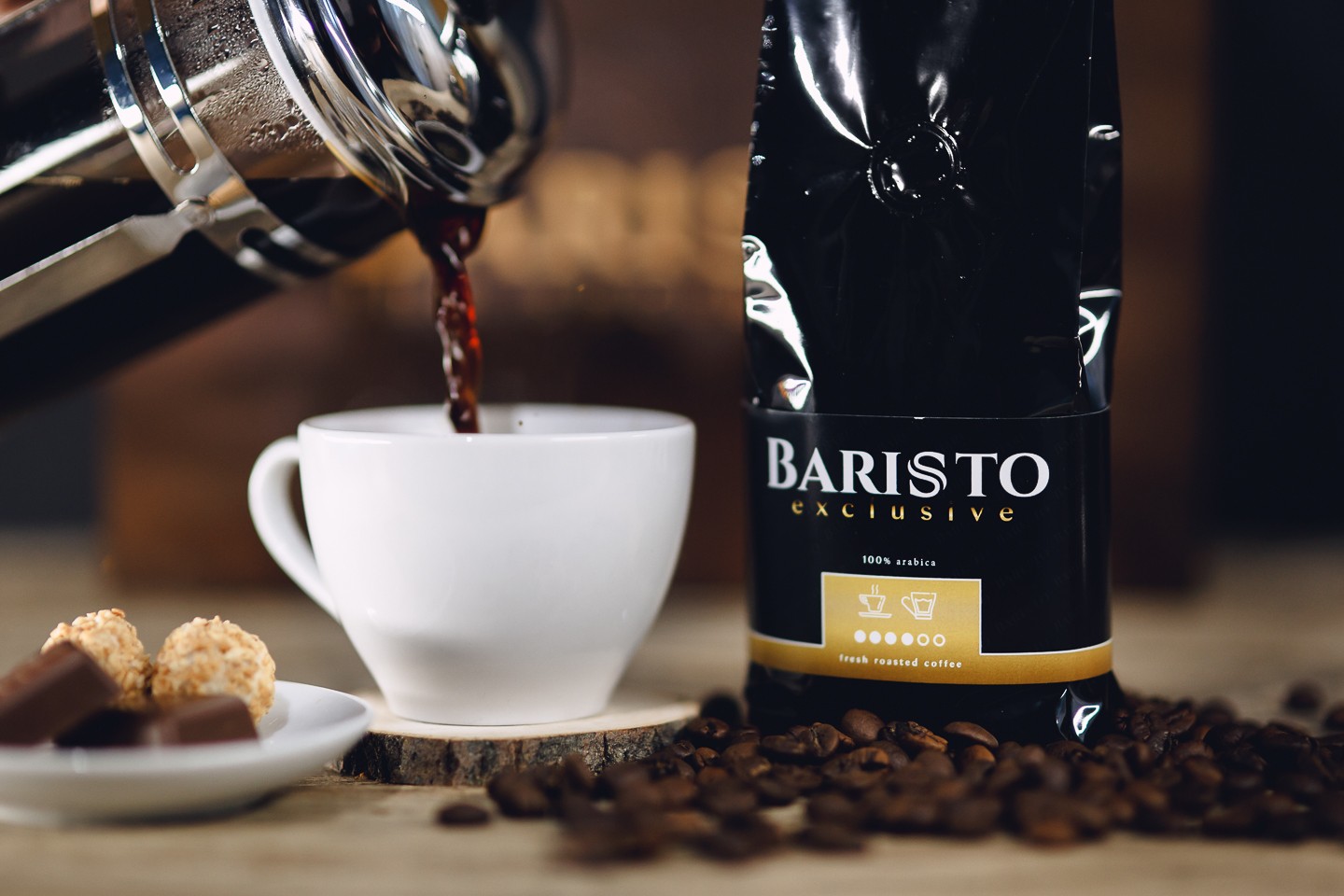  Ekskluzwyna kawa ziarnista 100% arabica hurt  — zdjęcie 1