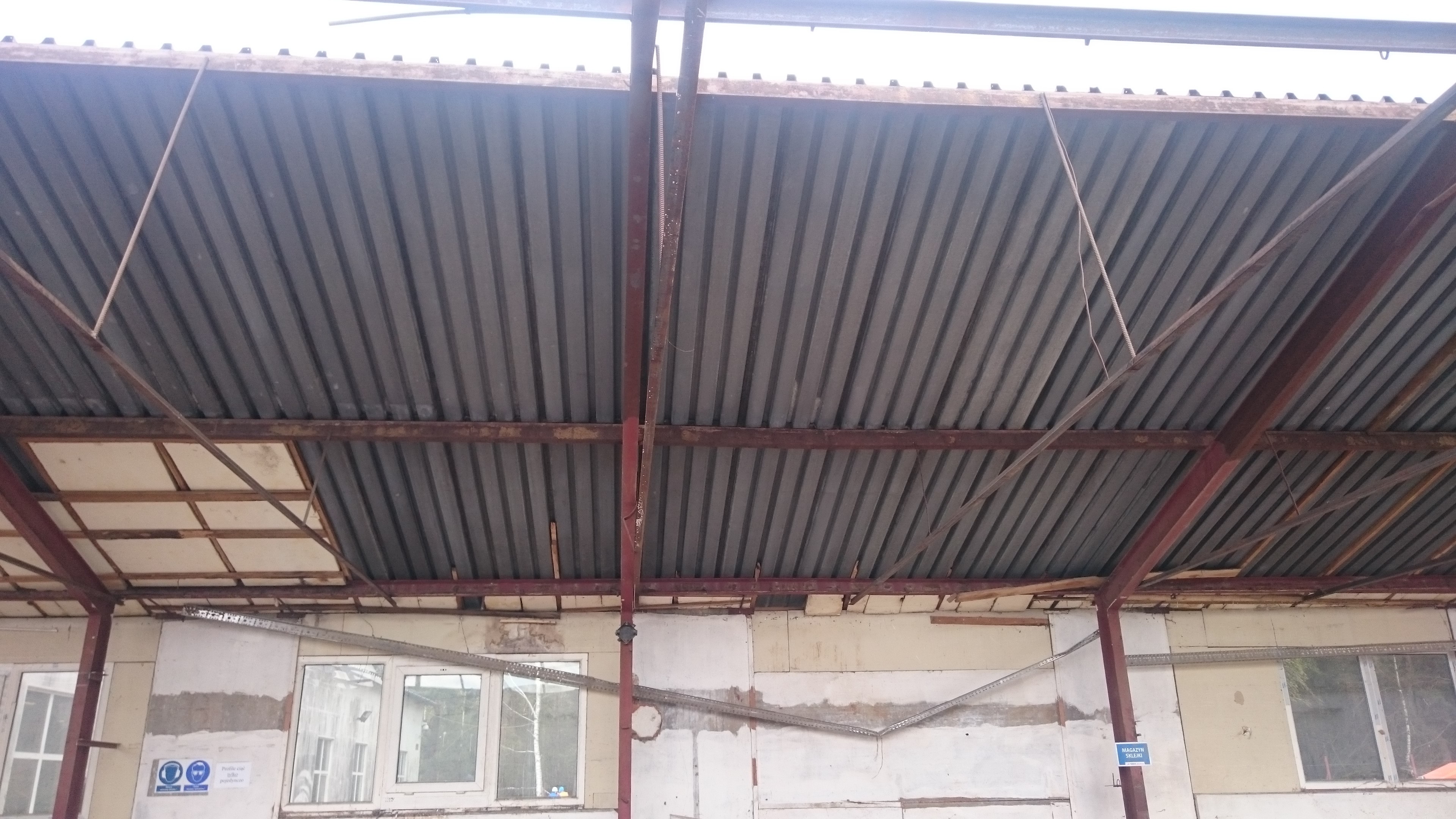 Konstrukcja Stalowa Hala Stalowa 11 X 31 X 3,5 m — zdjęcie 1