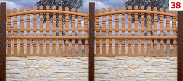 ogrodzenia betonowe, słupki, płyty, łączniki — zdjęcie 5