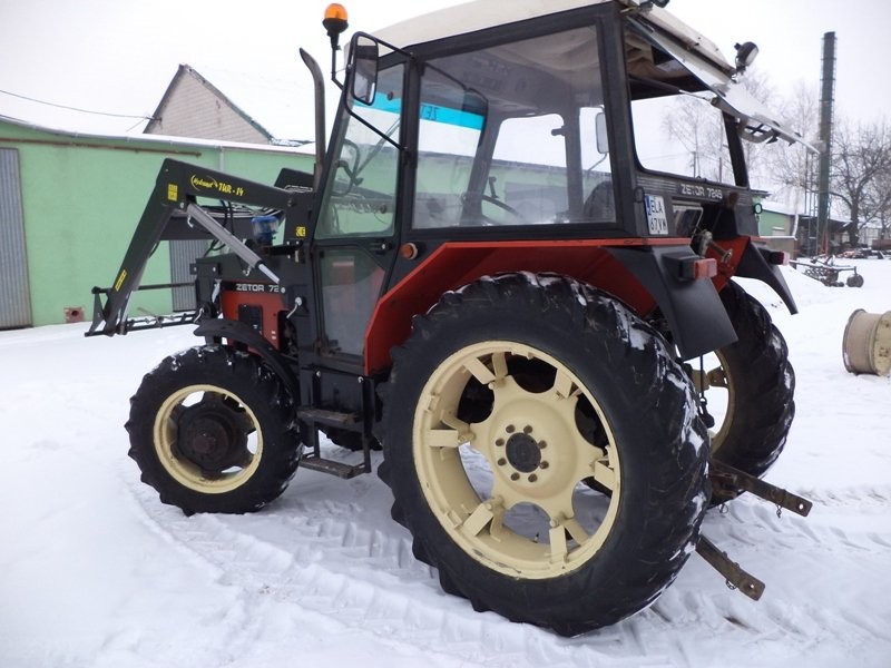 Zetor 7245+Nowy Tur - 1987 — zdjęcie 1