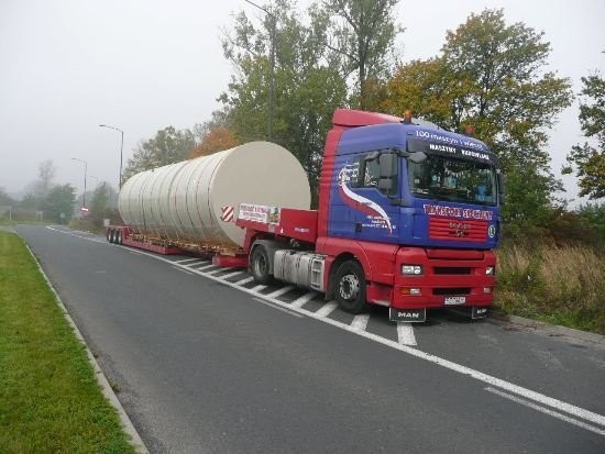 Międzynarodowy transport ponadgabarytowy,Wengrzyn — zdjęcie 5