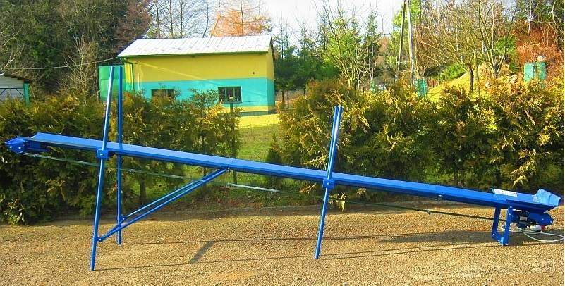 TAŚMOCIĄG MOBILNY DO TRANSPORTU DREWNA ŁUPANEGO, ZRĘBKI, WIóRóW ITP — zdjęcie 7