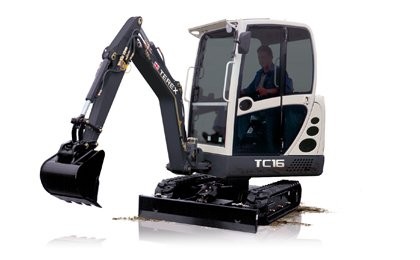 TEREX TC16 2007 17KM 1700mth  KOPARKA LEASING GWR