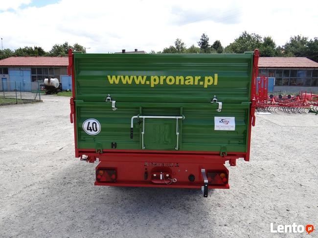 Przyczepa rolnicza 5 t jednoosiowa PRONAR T654/2 — zdjęcie 4