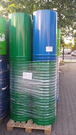 Czyste beczki metalowe 200l po spożywce — zdjęcie 1