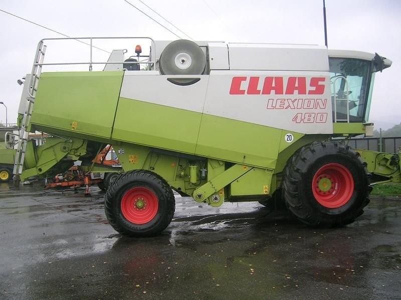 CLAAS LEXION 480- NOWSZY MODEL (DŁUŻSZY ROTOR) — zdjęcie 2