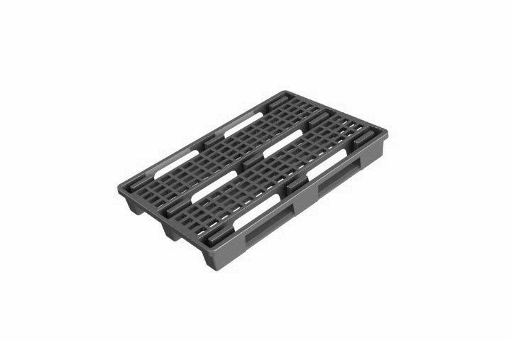 Paleta plastikowa, palety plastikowe 120x80 ażurowe — zdjęcie 1