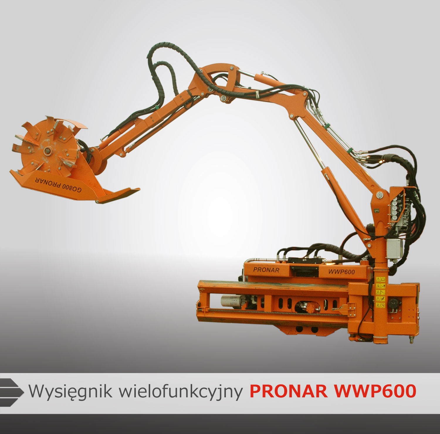 Wysięgniki wielofunkcyjne PRONAR WWP600 — zdjęcie 2