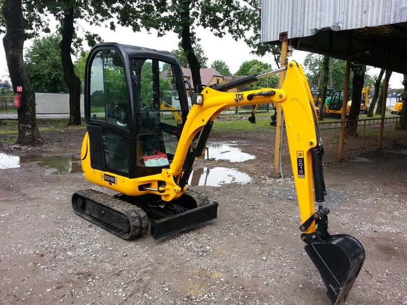 JCB 8018 minikoparka gąsienicowa 2005r.