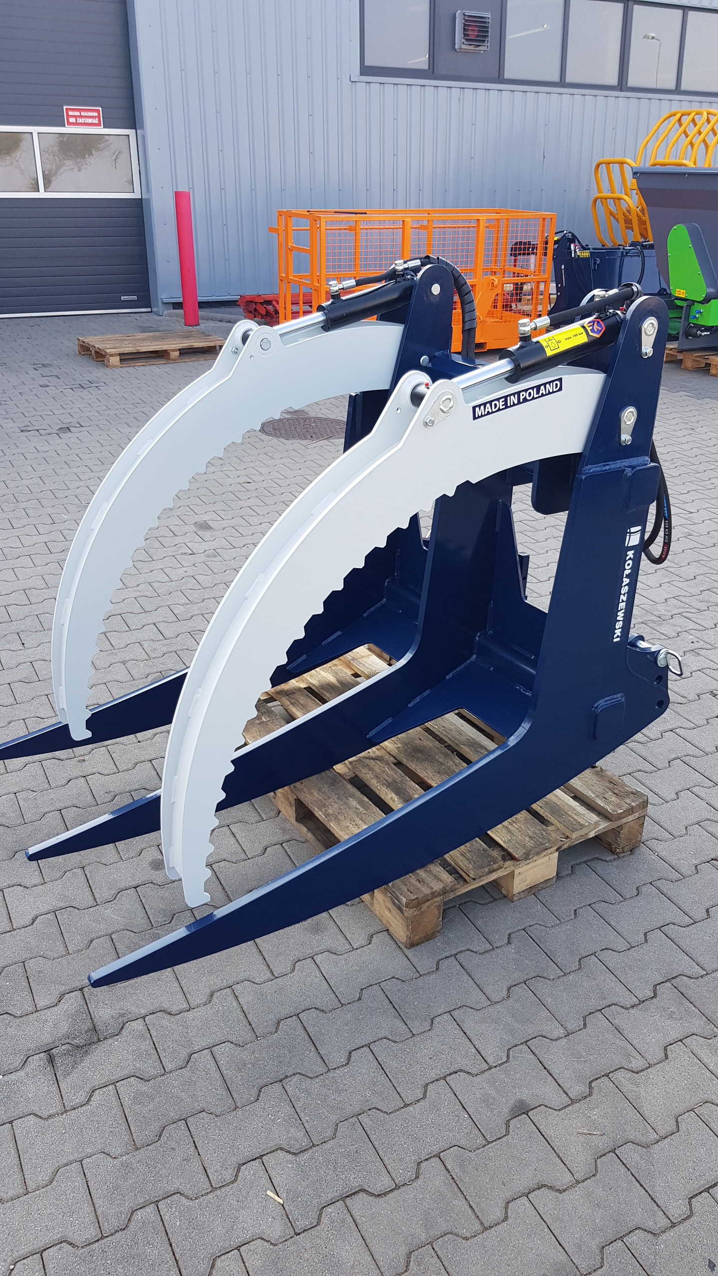Chwytak do drewna bali zrywka lasu KOŁASZEWSKI karpownica FK Machinery — zdjęcie 2
