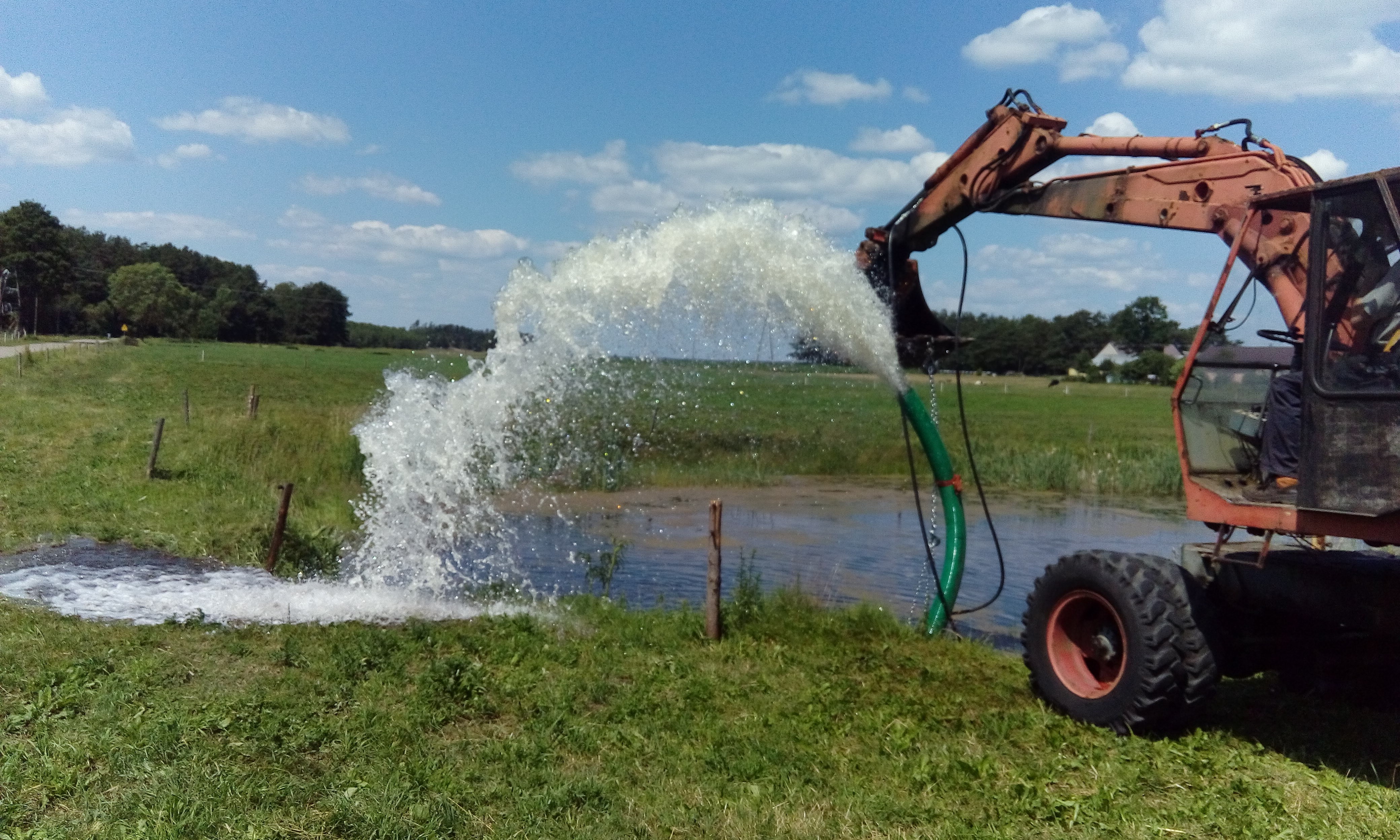 Pompa wysokiej wydajności z napędem hydraulicznym — zdjęcie 1