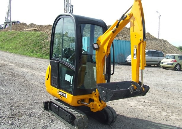 Minikoparka JCB 8014 . rok 2007/ — zdjęcie 2