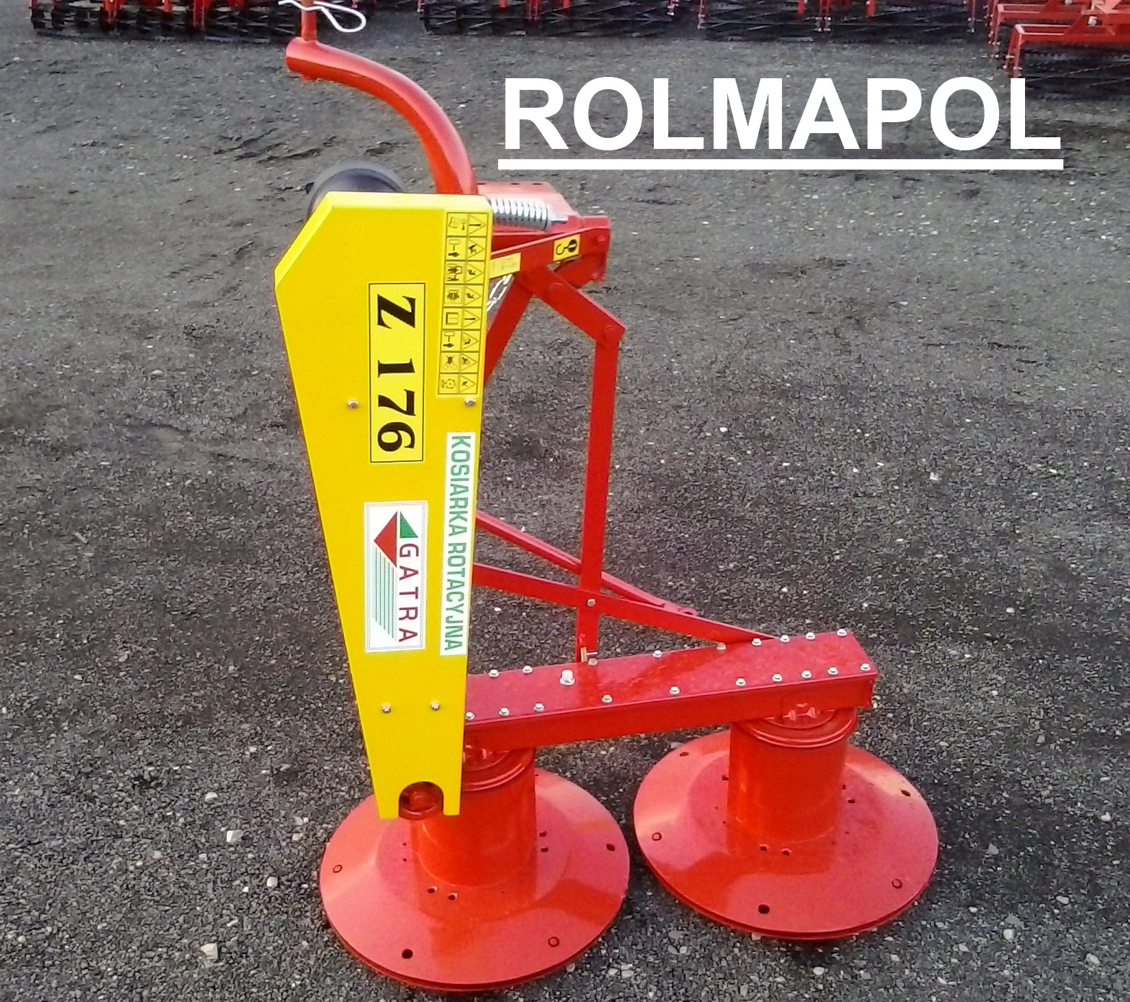 Kosiarka Rotacyjna wzmocniona GATRA, ROLMAPOL — zdjęcie 4