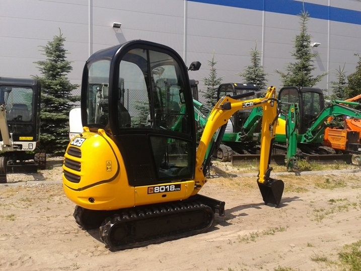 JCB 8018 2010 20KM 1700mth 801 KOPARKA LEASING GWR — zdjęcie 2
