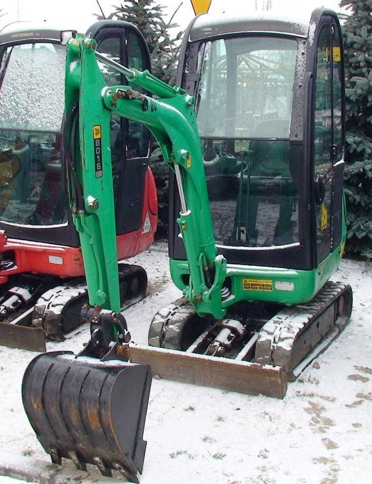 JCB 8016 2006 19KM 1800mth MINIKOPARKA GWARANCJA — zdjęcie 3