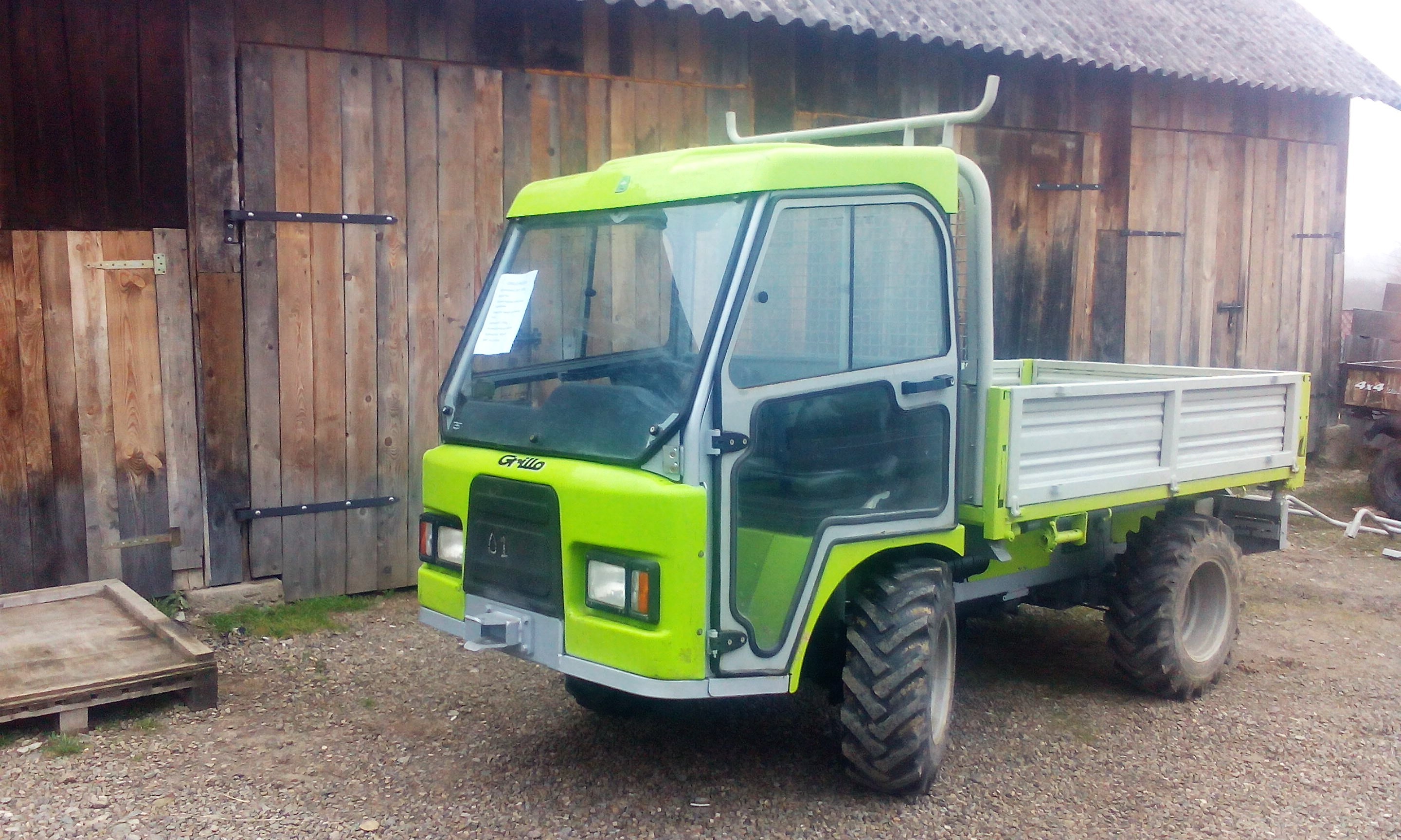 GRILLO Transporter PK 1000 4WD,  Diesel (2007) 3Way Tipper — zdjęcie 3