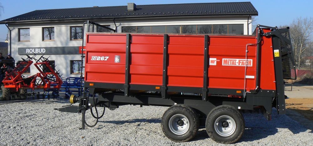 Rozrzutnik obornika Metal-Fach N267 - 8t — zdjęcie 6