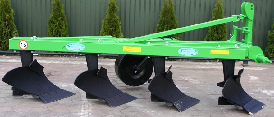 Pług 4 skibowy ZAGONOWY pługi 4x35cm Nowy — zdjęcie 3