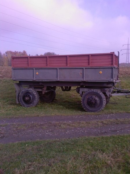 Przyczepa D-50 2 stronny wywrot — zdjęcie 2
