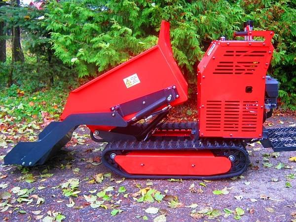 WOZIDŁO BUDOWLANE - KOMUNALNE WGS-500 na gąsienicach, 9 kM, 500 KG — zdjęcie 5