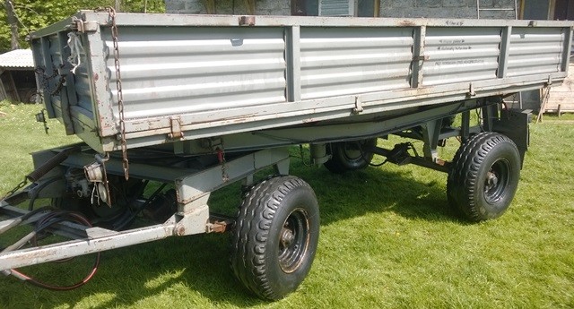 Przyczepa rolnicza Autosan D-47 — zdjęcie 1