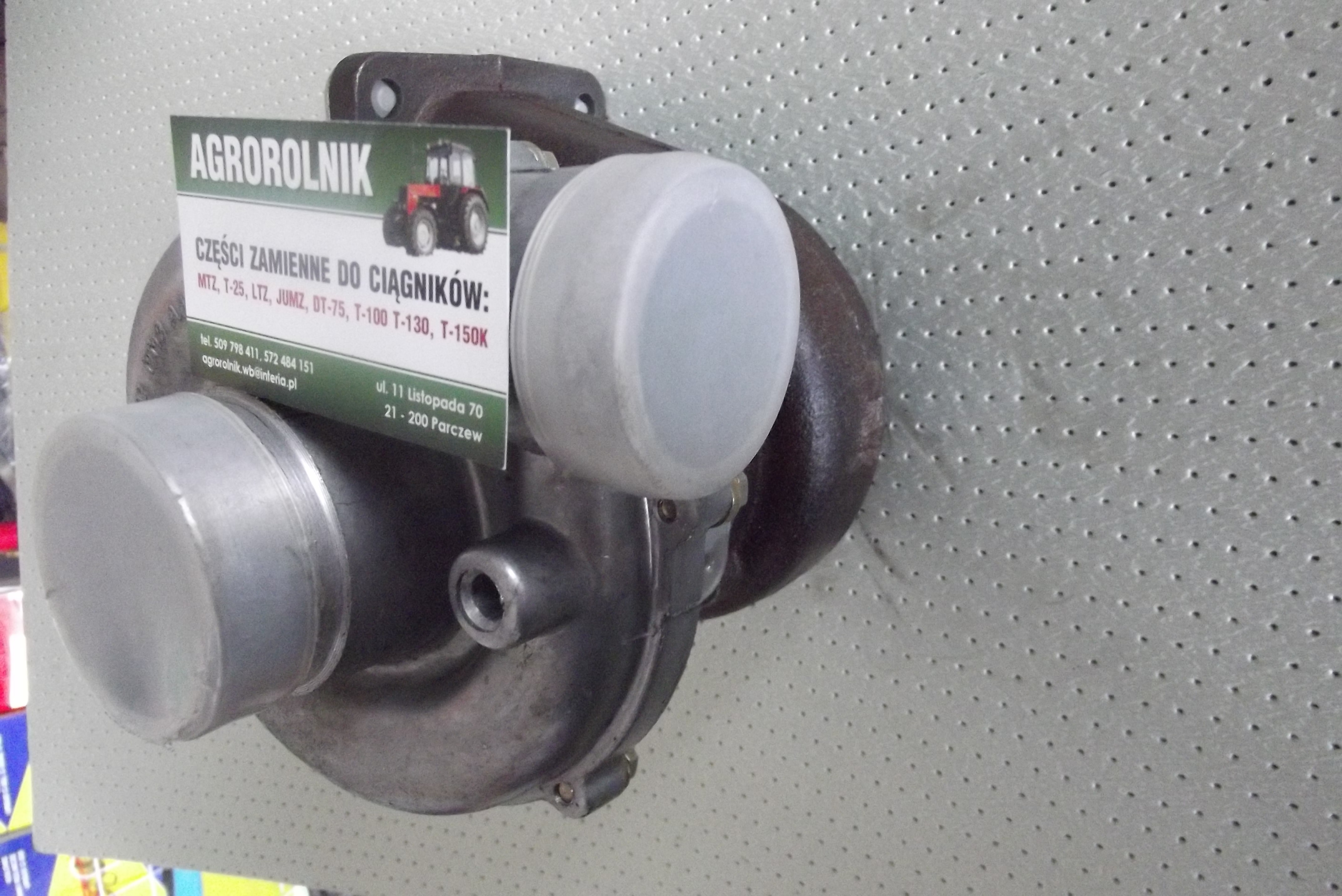 Turbosprężarka TKR 6 MTZ ORYGINAŁ — zdjęcie 3