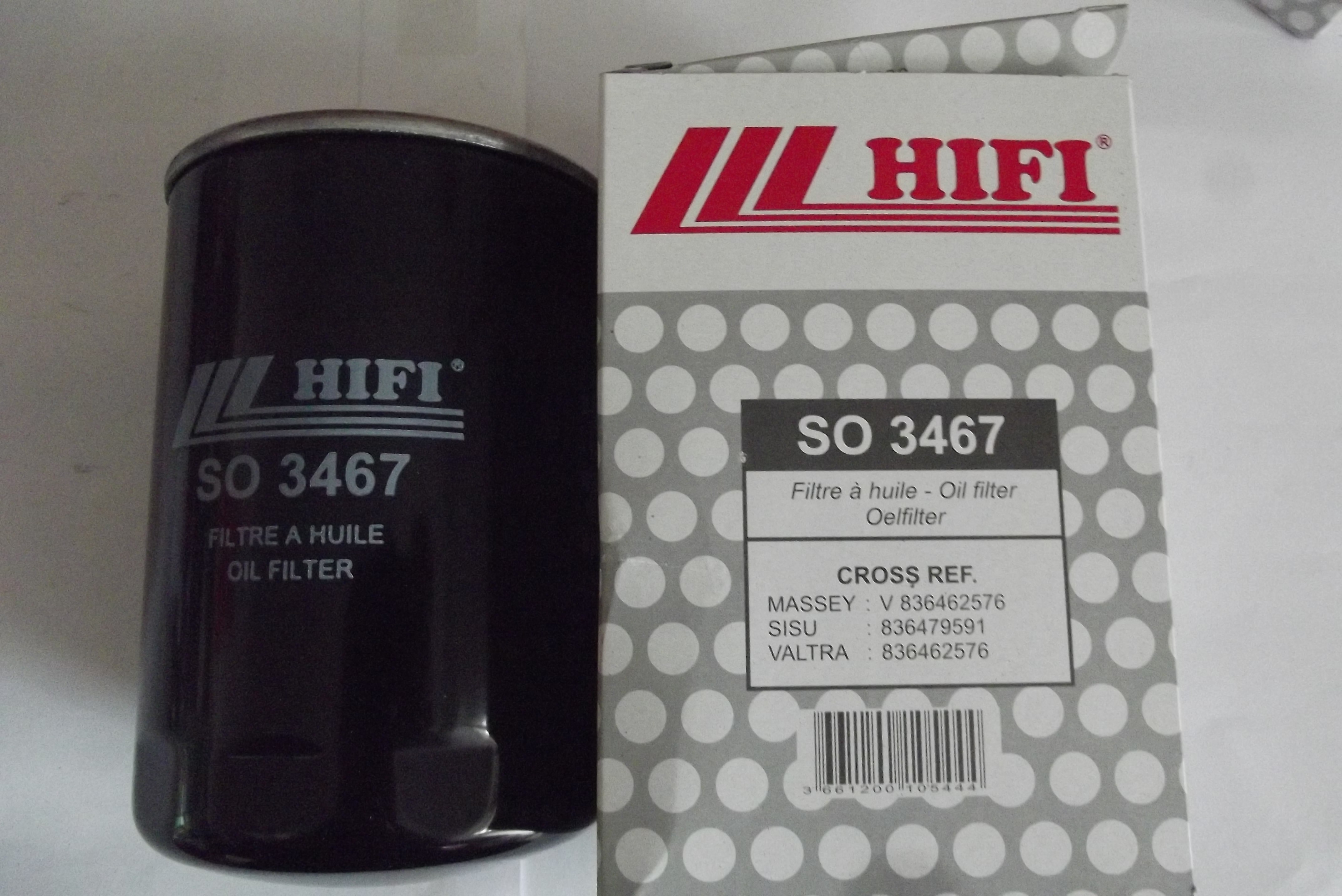Filtr oleju SO 3467 CASE IH,VALMET VALTRA ,MASSEY FERGUSON   — zdjęcie 1