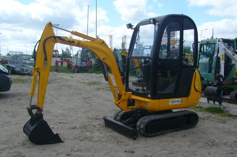 JCB 8018 2007 20KM 1500mth 801 KOPARKA LEASING GWR — zdjęcie 1