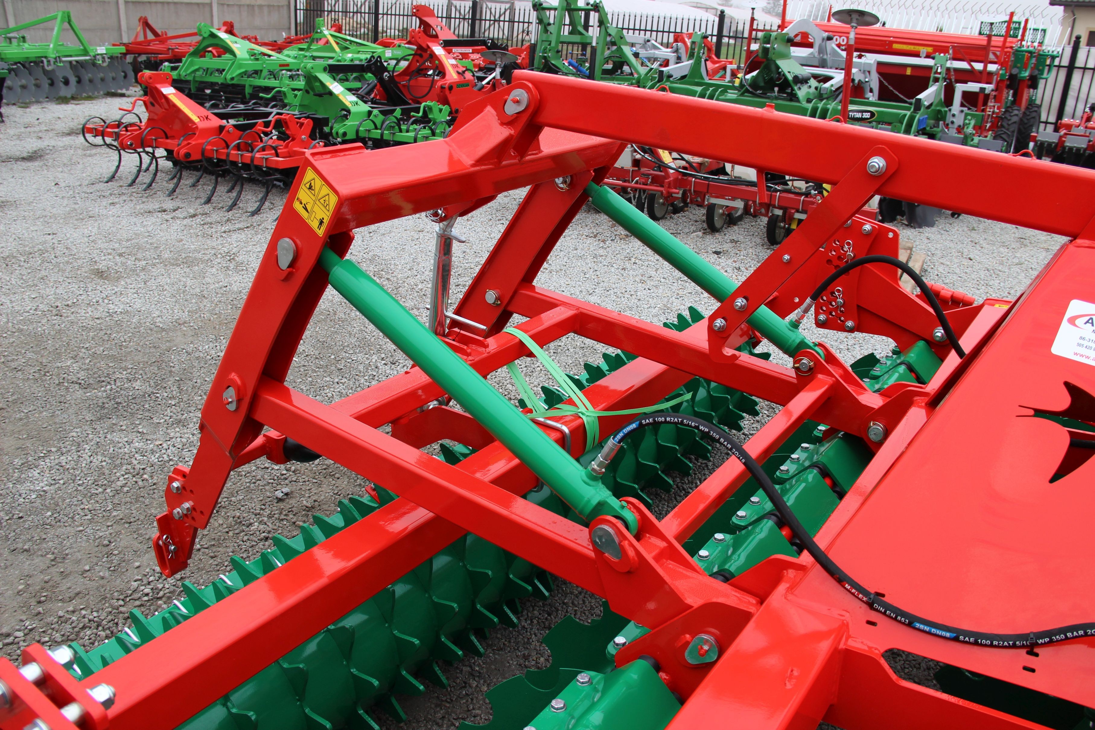 Agregat talerzowy uprawowy siewny agregat brona AGRO-MASZ Promocja — zdjęcie 8