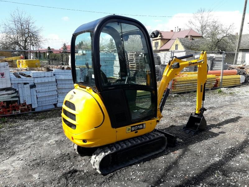 Sprzedam minikoparki JCB 8016 2011 - 2 sztuki — zdjęcie 3