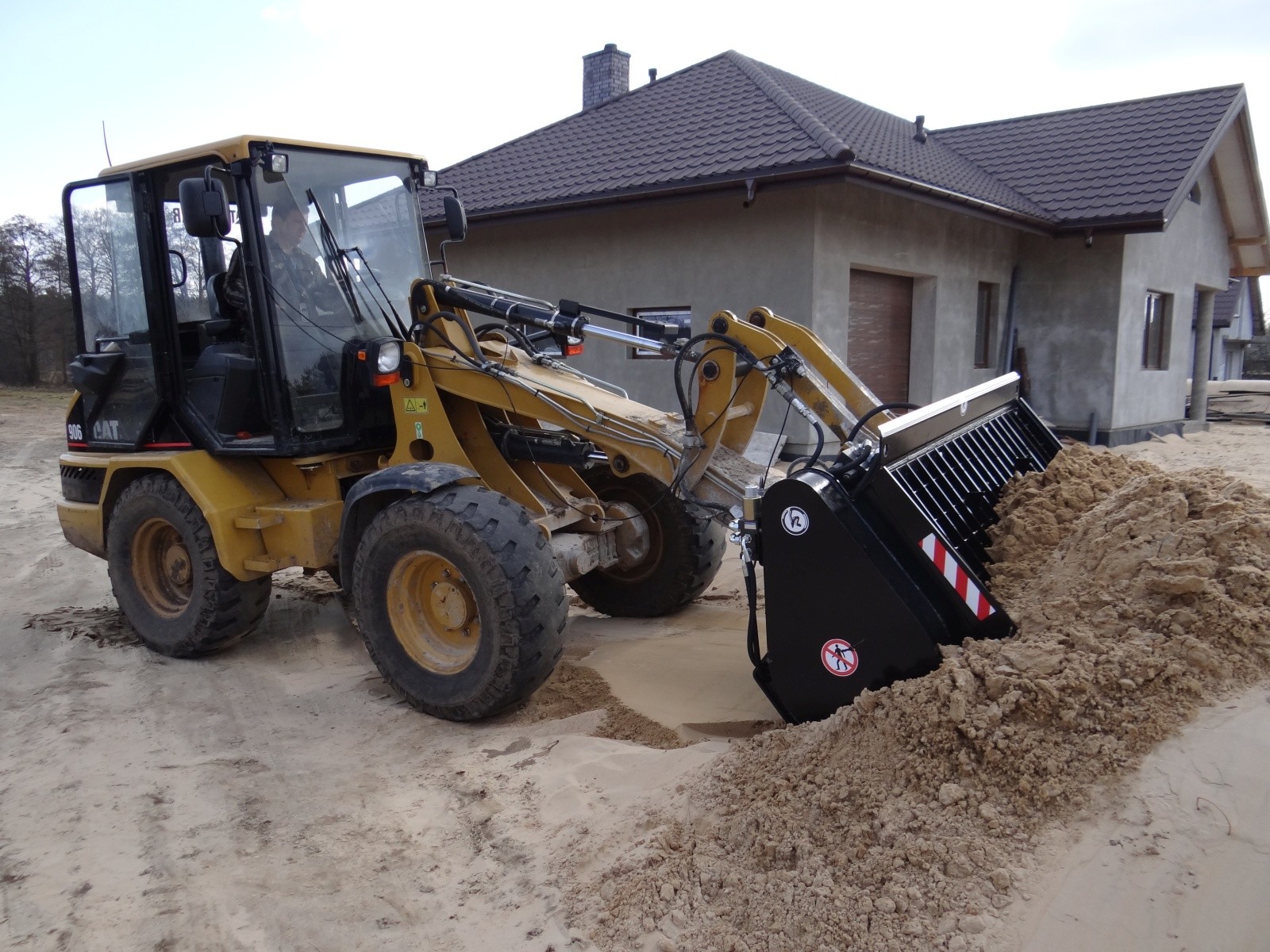 Łyżka , mieszalnik do betonu KOVACO do ładowarki CAT, JCB, VOLVO,CASE — zdjęcie 5