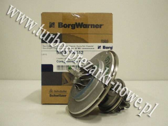 Mercedes-Benz - A-Klasse - Nowy rdzeń CHRA BorgWarner KKK 1.7 CDI 5303