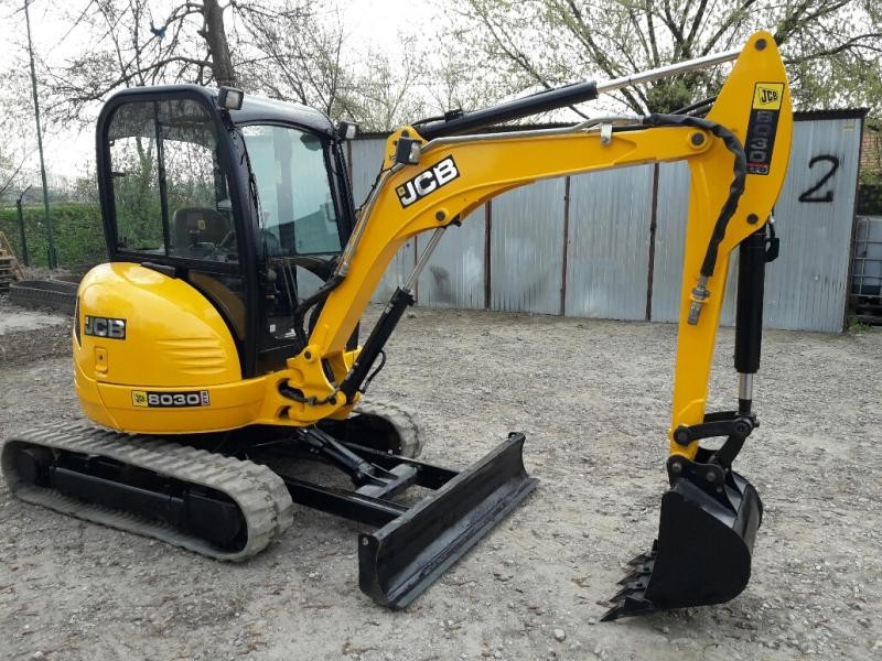 Minikoparka JCB 8030 ZTS - 2012 rok - 2 sztuki — zdjęcie 5