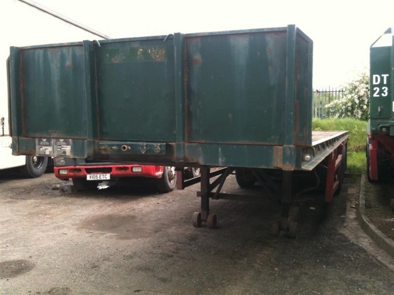 BROSHUIS 40-60 FT EXTENDABLE FLAT TRAILER — zdjęcie 2