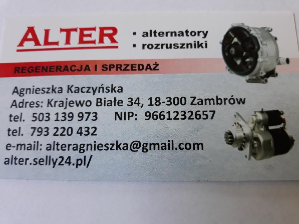 Regeneracja i sprzedaz .