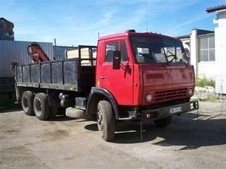 samochód ciężarowy Kamaz 53212 + HDS — zdjęcie 1