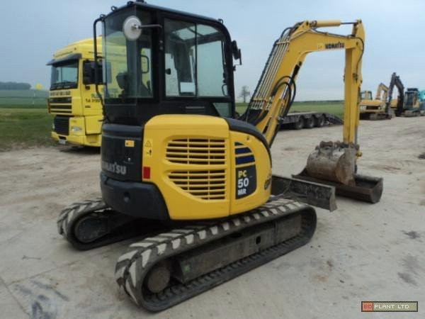 2007 KOMATSU PC50MR  minikoparka — zdjęcie 2