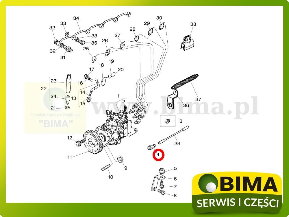 Czujnik temperatury wody Massey Ferguson 4215,4220,4225 — zdjęcie 2