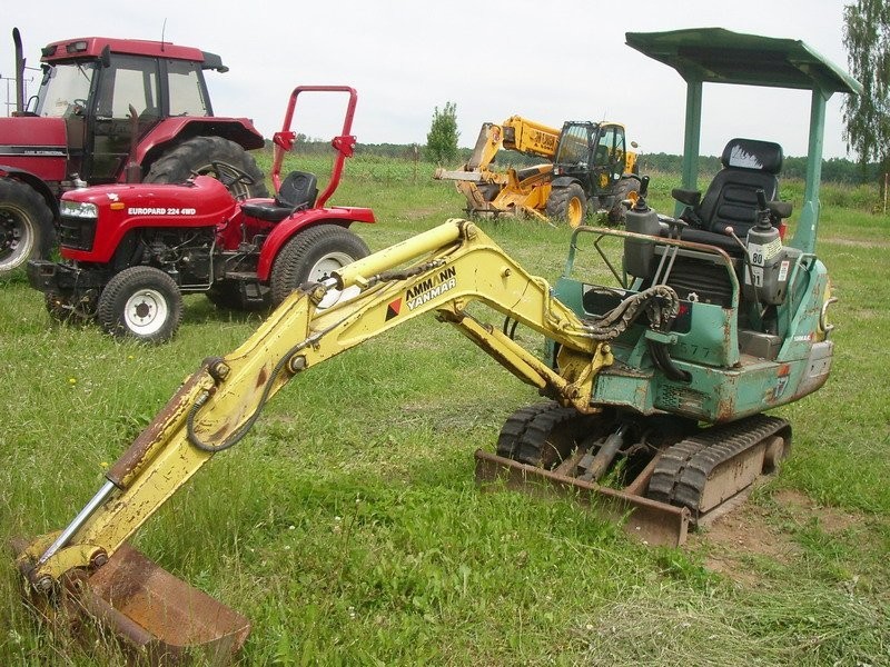 MINIKOPARKA gąsienicowa YANMAR B17. Okazyjna cena — zdjęcie 1