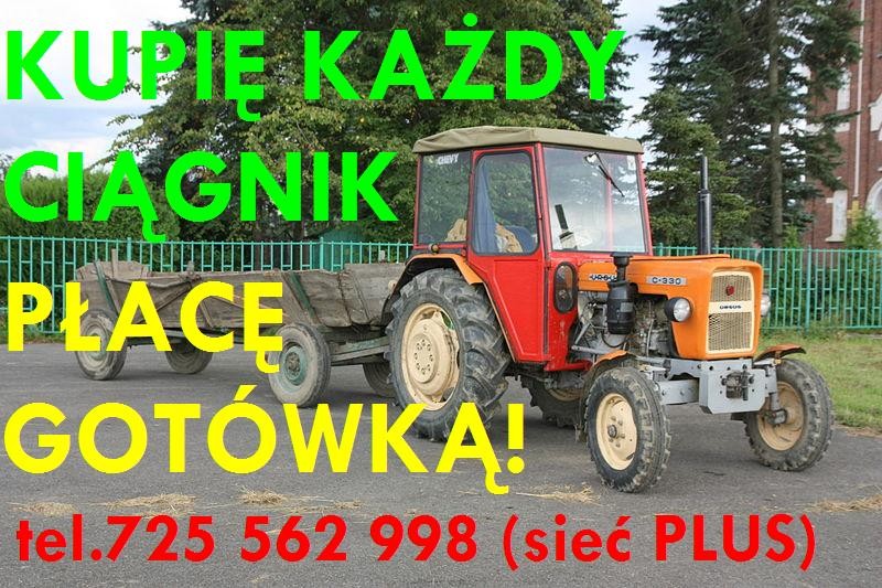 Kupię Ursusa C-325 C-328 C-330 C-4011 C-355 C-360 C-360 3p C-385 Włady