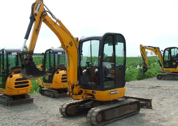 Minikoparka gąsienicowa JCB 8025 ZTS rok-2008