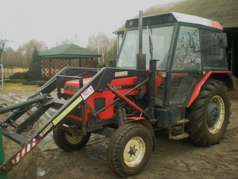Zetor 7211 z turem PIERWSZY WŁAŚCICIEL — zdjęcie 1