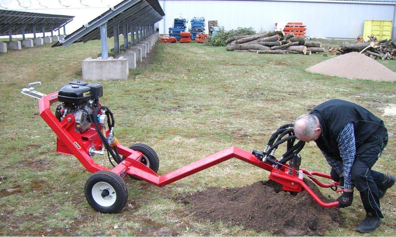 Lekka wiertnica glebowa hydrauliczna o napędzie spalinowym, 9 kM  — zdjęcie 2