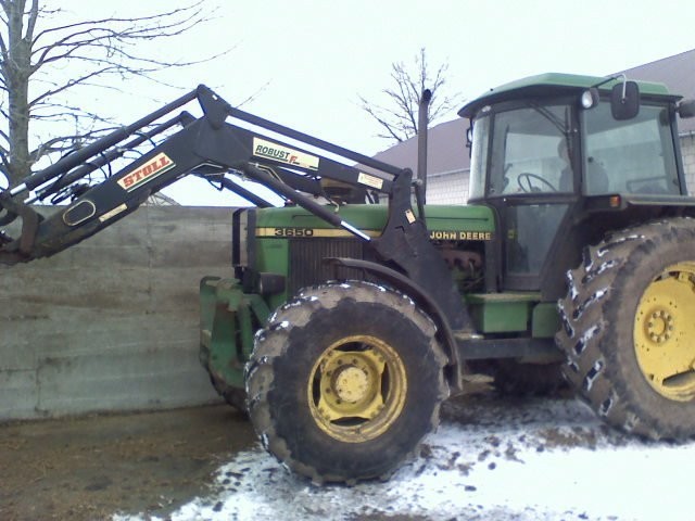 John Deere 3650 z turem, — zdjęcie 3